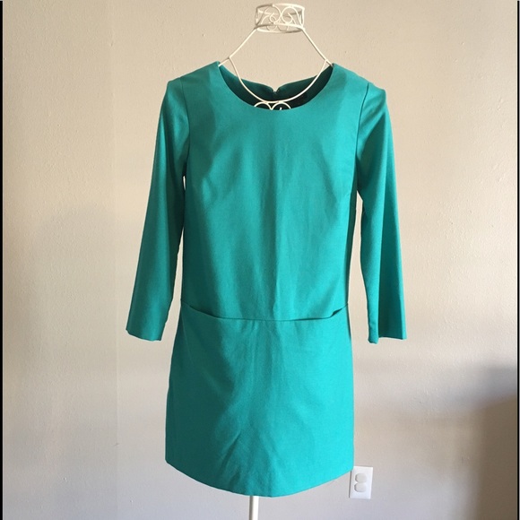 J. Crew turquoise dress - Picture 3 of 8